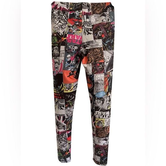 Star Wars Two Woman’s Comic Book Print Leggings Size Medium - Picture 10 of 16